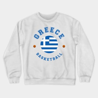 Greece Basketball Crewneck Sweatshirt